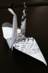 Crane from church program